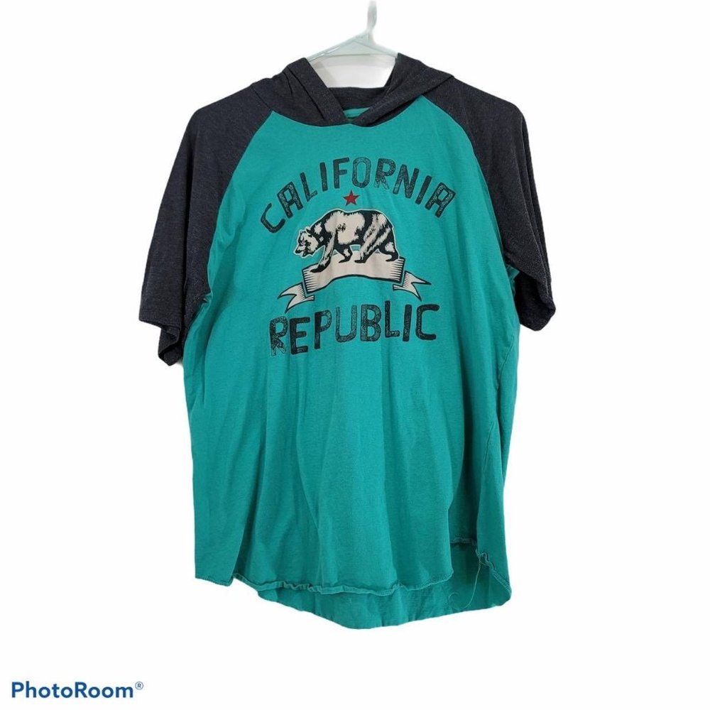 Woman's Sz L California Republic Hoodie Cali State